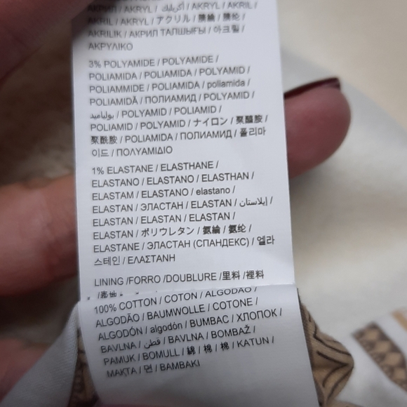 Desigual new Pakaian jadi wanita ivory coat jacket - Picture 15 of 15